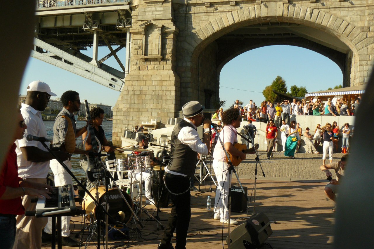 мы на опен-эйрах в парке горького